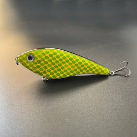 Slow Sinking Jerkbait with Rattle Perfect for Pike & Musky Fishing 115mm 36.4g